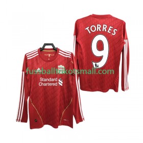 Fußballtrikots Liverpool Torres 9 2010 2012 Retro Langarm Heimtrikotsatz kaufen